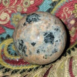 Orange Orthoclase Sphere